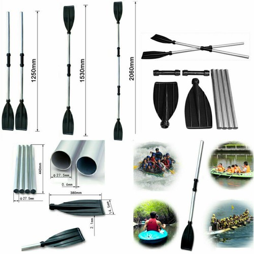 2pc 126cm boat oars - 2pc, 126cm/50"