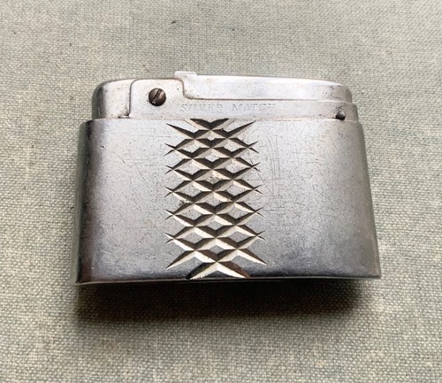 Silver match vintage french - match,
