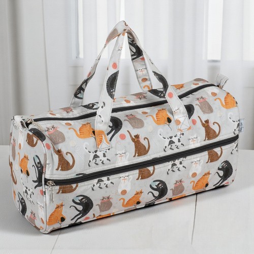 Cats knitting bag cotton - bag,