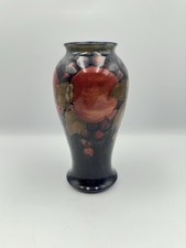 Early Vintage William Moorcroft Pomegranate Vase. 1910-1930 Design. Signed