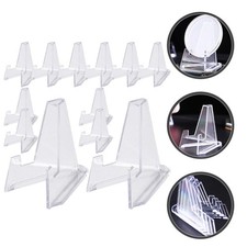  20 Pcs Card Holder Stand Pocket Watch Coin Display Easel Challenge