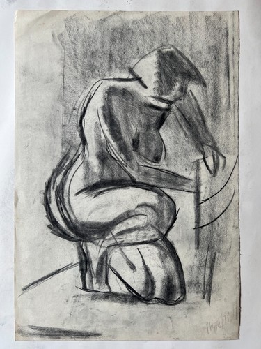 Phipps charcoal drawing - phipps,,