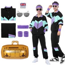 80s Fancy Dress Costume Unisex