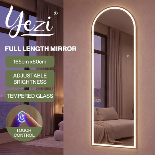 Yezi full length mirror arched - full,