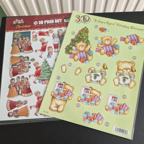 Die cut decoupage sheets 2 - ,