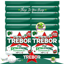 40 ROLLS TREBOR EXTRA STRONG MINT 10 x 4 PACK PEPPERMINT✨CHEAPEST✨21.25✨BB 04/26
