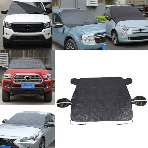 Black car windshield - black,