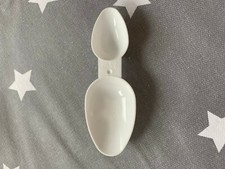 BRAND NEW WHITE PLASTIC DOUBLE