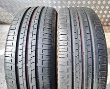 PAIR OF 195 55 16 87v BRIDGESTONE Ecopia EP150 TYRES  PART WORN TYRES 6mm