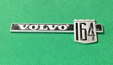 VOLVO 164  - VINTAGE METAL CAR BADGE / EMBLEM - 140 X 47  MM