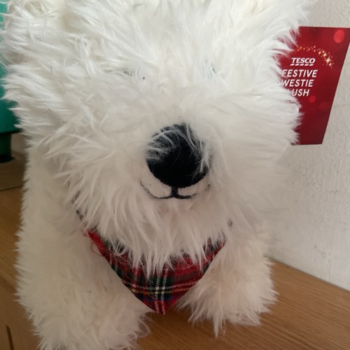 Festive westie dog - dog, soft