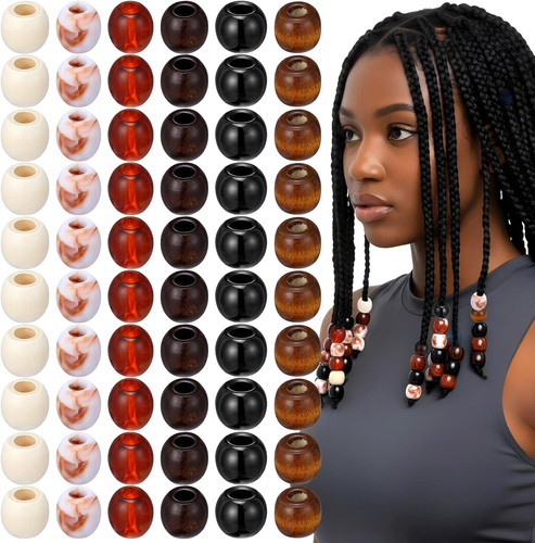 Pcs wooden hair beads for - 60,