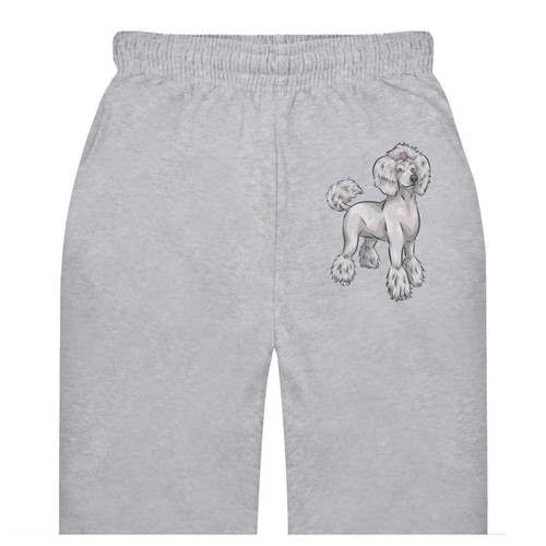 Grey poodle adult - poodle', sweatpants