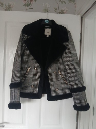 River island size coat - size, 10