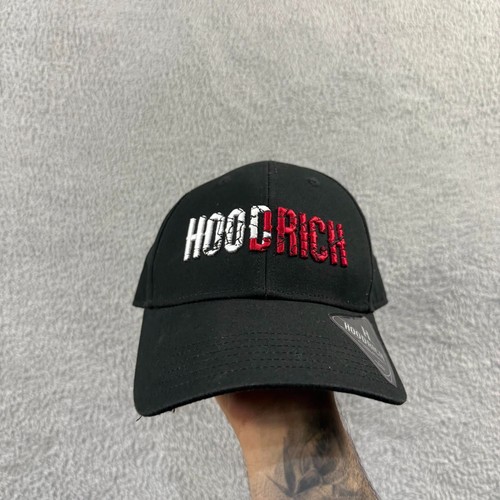Vtg hoodrich black red cracked - hoodrich,
