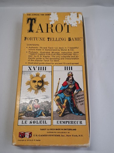 1jj swiss tarot cards 1970s - cards,