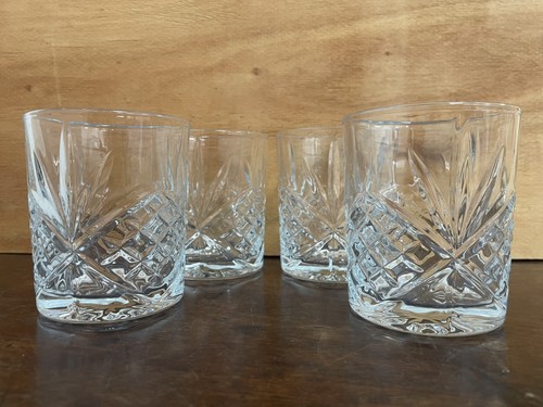 Set cut crystal whisky - set, of