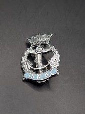ROYAL NAVY ASSOCIATION ENAMEL LAPEL PIN BADGE. Vintage British 