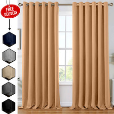 Thick BLACKOUT CURTAINS Ready