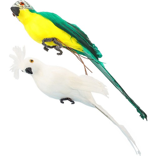 2pcs reusable parrot models - 2pcs,