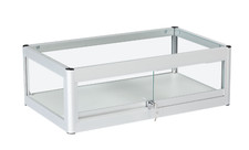 COUNTERTOP SHOWCASE FULLY ASSEMBLED GLASS ALI  750mm DISPLAY LOCK SLIDING DOOR