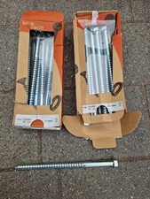 Swiss Ferronorm (Fischer)  Bolts Hex Screws M12 200mm Self Tapping Steel, Zinc 