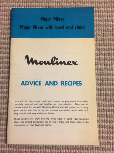 Rare moulinex major mixer - rare,