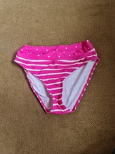 Joules Pink Bikini Bottoms Size 8