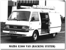 Mazda E2000 Van (Racking System) Press Release Photo