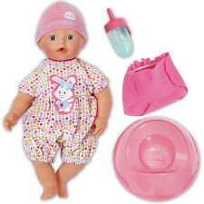 My Little BABY Born 13" Doll Bathing Fun And Potty Romper Hat Nappy Bottle Boxed