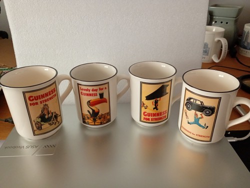 Guinness mugs made - 4, by