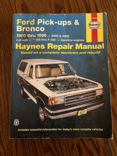 Haynes repair manual for ford - haynes,