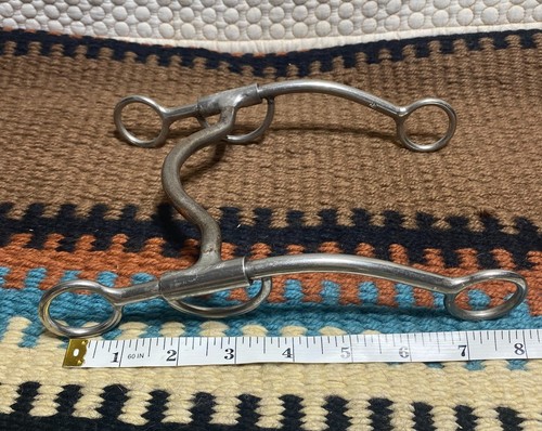Horse bit reinsman l - horse,
