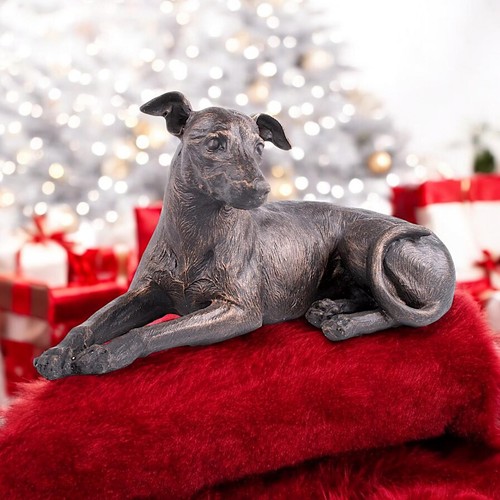 Elegant greyhound sculpture - elegant,