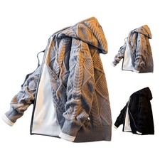 Warm Hooded Cardigan for Men