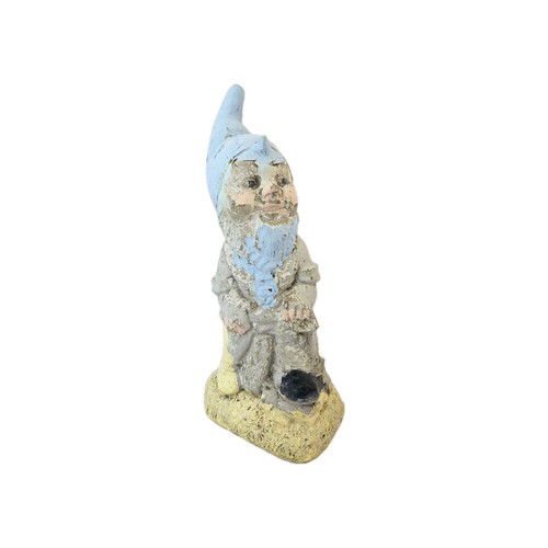 Vintage garden gnome - vintage, cement