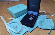 Tiffany & Co Silver Heart Pendant – Gift Box, Bag & Accessories