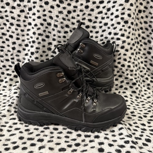 Skechers black waterproof lace - waterproof,