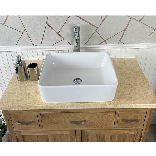 Bathroom vanity unit oak - bathroom,