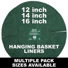 HANGING BASKET PLANTER LINERS