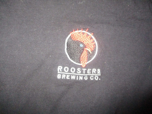 Black roosters brewery embroid - brewery,