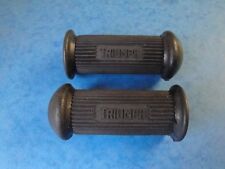 GENUINE TRIUMPH FRONT FOOTREST RUBBERS 1971-79  TR6 T120 TR7 T140 T150 TRIDENT