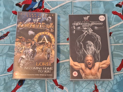Wwf vhs video tape - wwf,