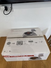 ION iTTUSB USB Turntable – Digitise Vinyl Records – Brand New in Box silver