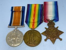 WW1 Medal Trio 14/15 Star