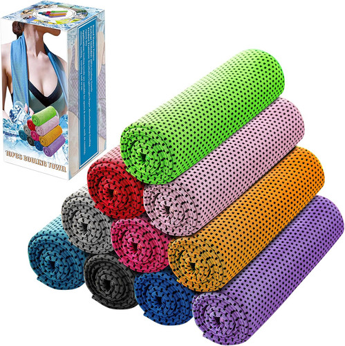 Cooling towel pack ice - towel,