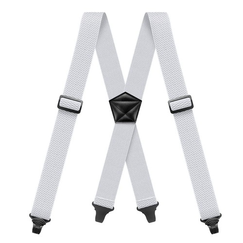 Men heavy duty suspenders - heavy,