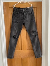River Island Men’s Back Ripped Jeans 32W32L