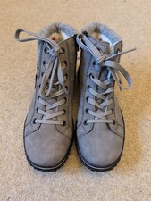 New Reiker Ladies Grey Suede