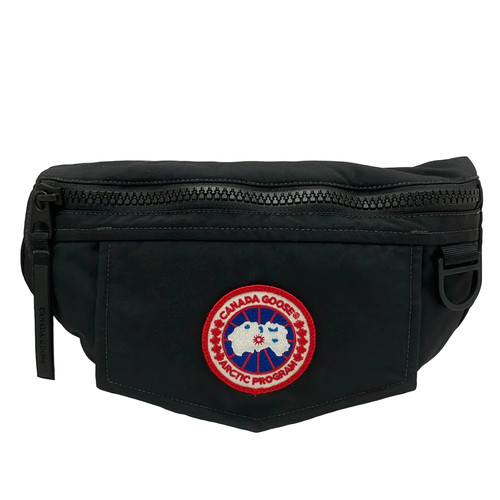 Canada goose black nylon bum - black,